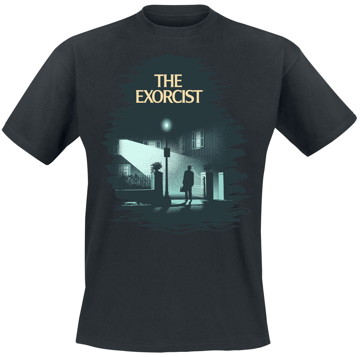 The Exorcist Poster T-Shirt black