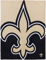 New Orleans Saints - Kuschelige Plüschdecke