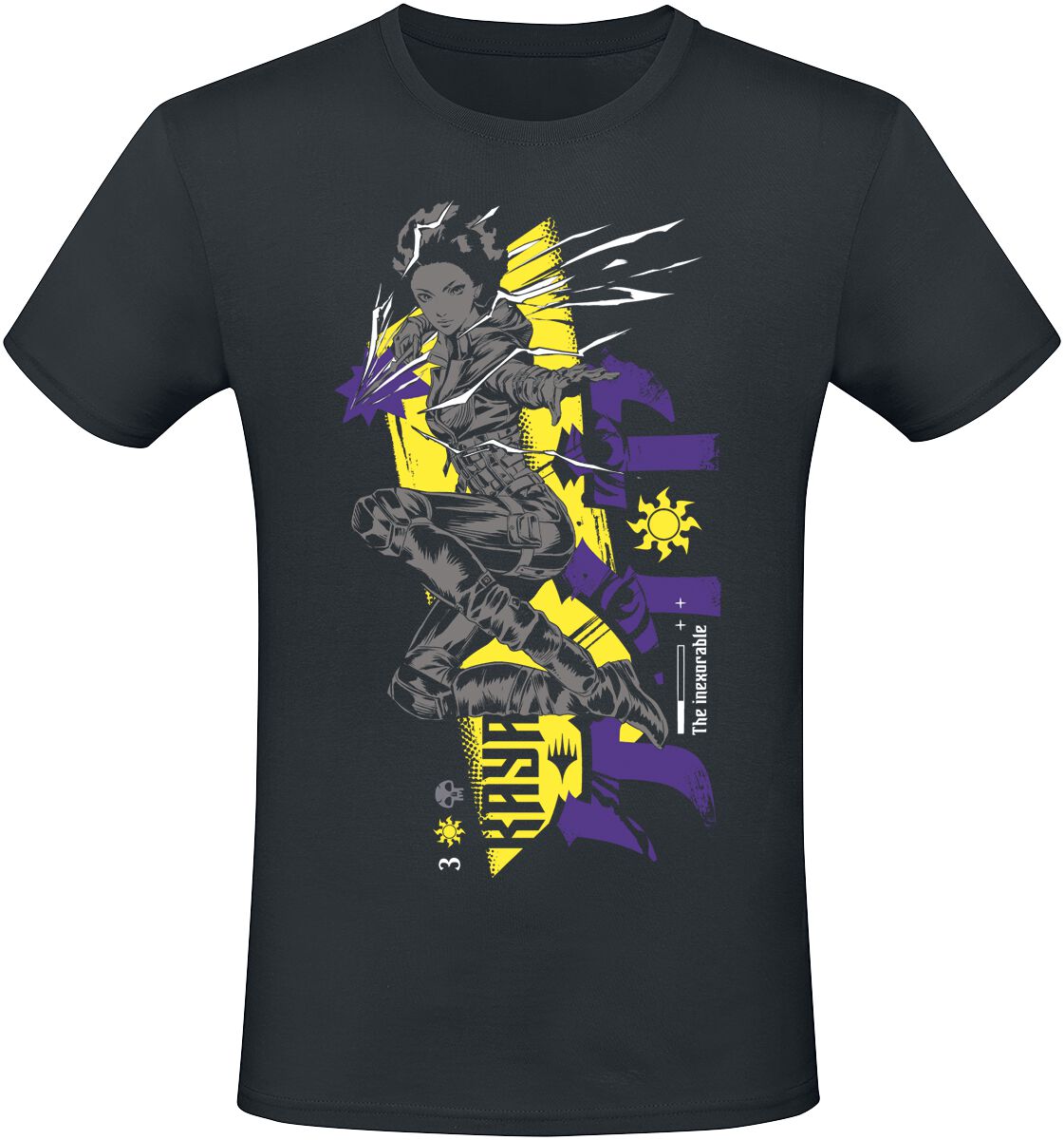 Magic: The Gathering Kaya T-Shirt schwarz in XXL