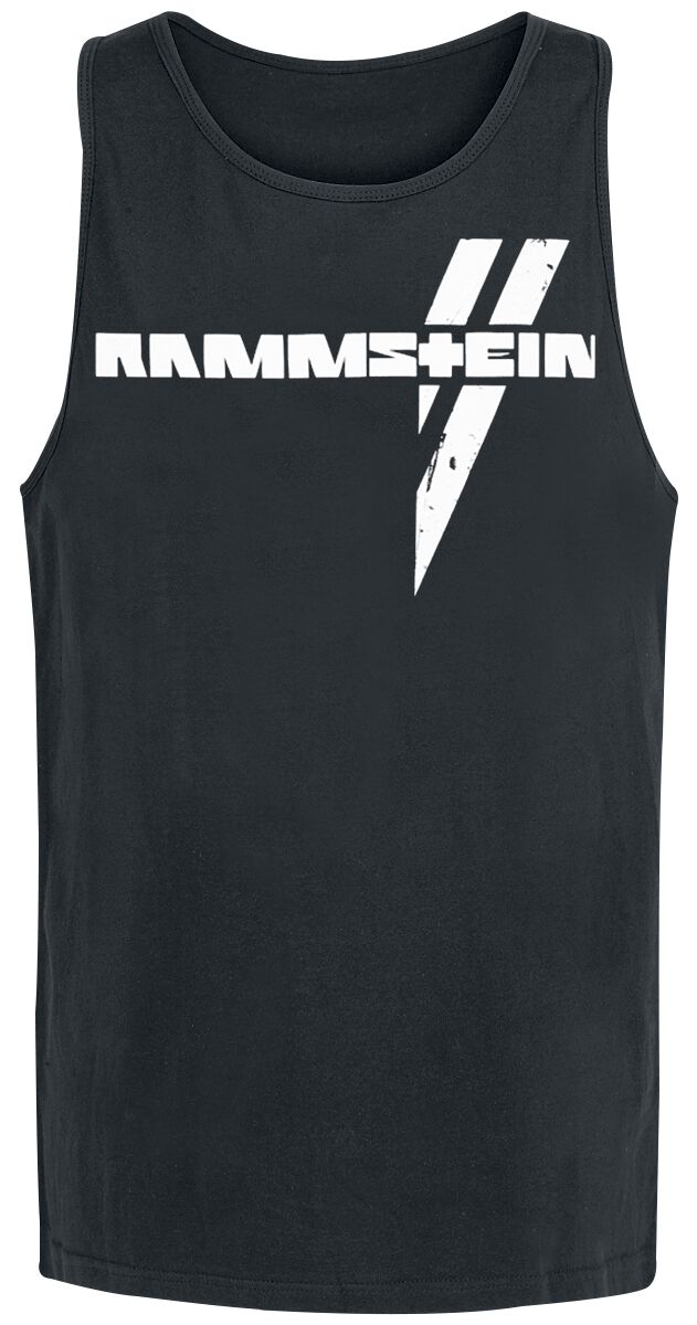Rammstein Tank-Top schwarz von Rammstein