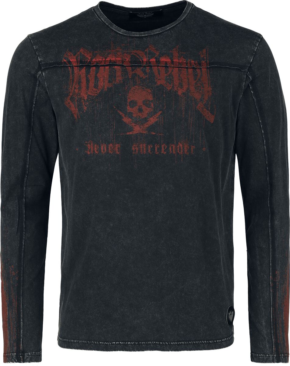 Rock Rebel by EMP - Rock Langarmshirt - Rebels & Reapers - S bis XXL - für Männer - Größe S - multicolor
