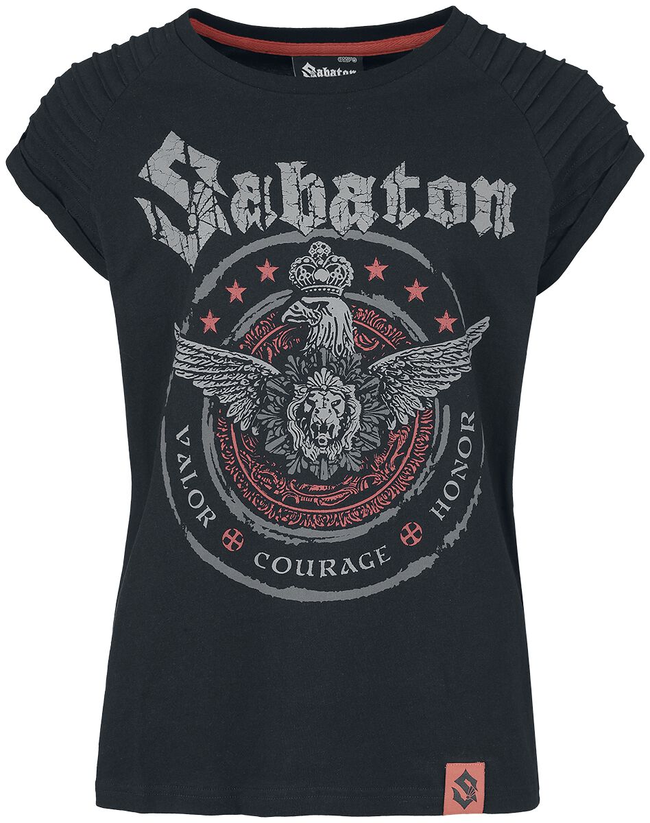 Sabaton T-Shirt - EMP Signature Collection - S bis 3XL - für Damen - Größe XXL - schwarz  - EMP exklusives Merchandise!