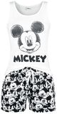 Face, Mickey Mouse, Schlafanzug