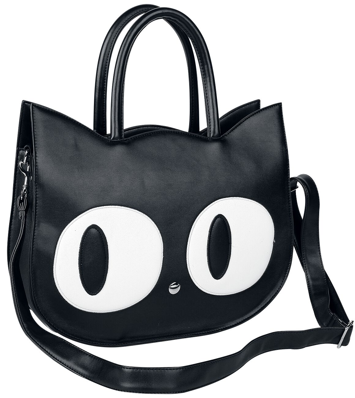 Banned Alternative Big Kitty Handtasche schwarz