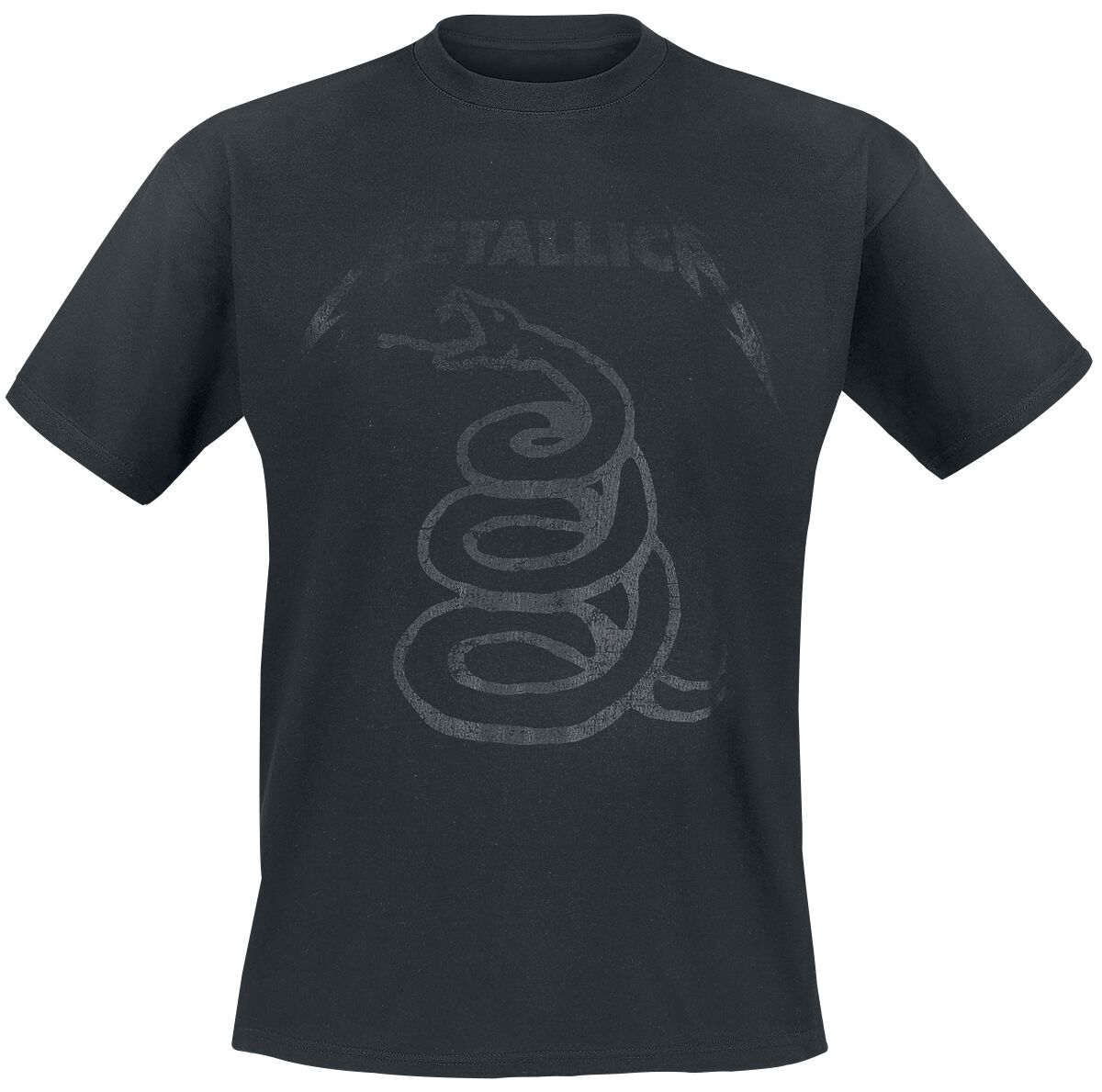 Black Snake T-Shirt schwarz von Metallica
