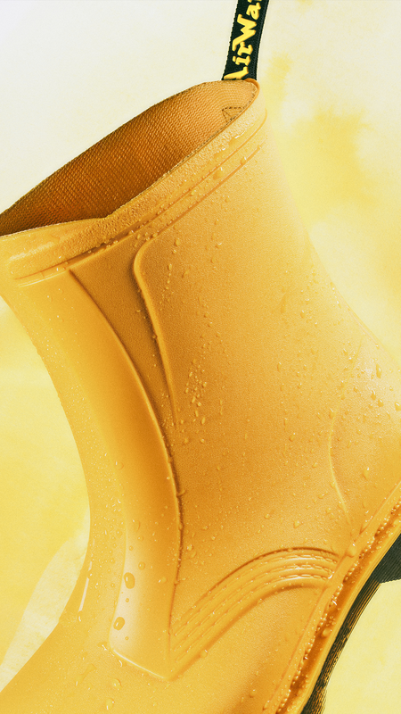 0190665746549 - 1460 Rain -DMs Yellow PVC Gummistiefel gelb in EU46