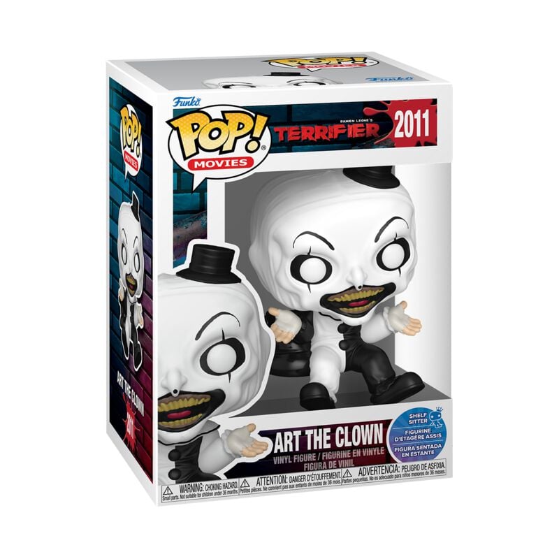 Terrifier - Art The Clown (Pop!Movies) Vinyl Figur 2011 - Funko Pop! - Funko Shop Europe
