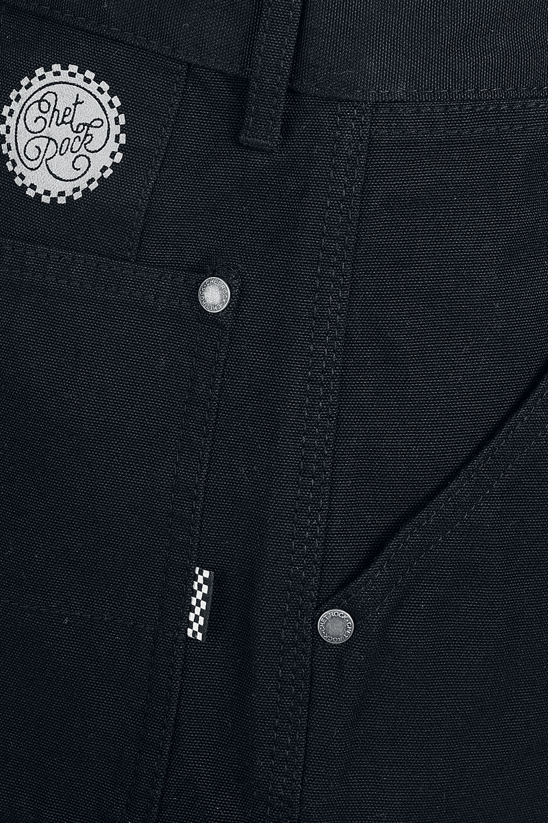 Thumbnail - Chet Rock Caleb Workwear Pants Black Jeans schwarz in W38L34