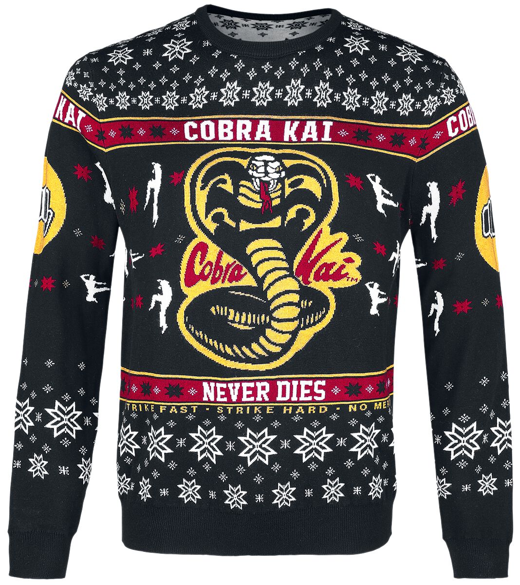 Cobra Kai Never Dies! Christmas jumper multicolour