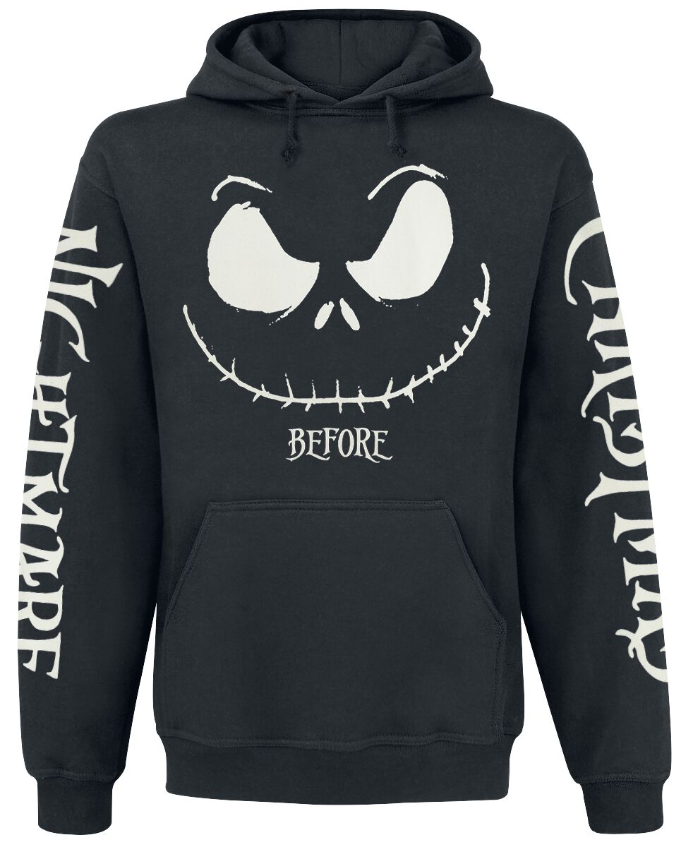 The Nightmare Before Christmas Evil Smile Hooded sweater black