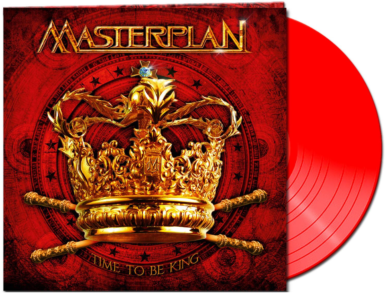 Masterplan - Time to be king - LP - multicolor