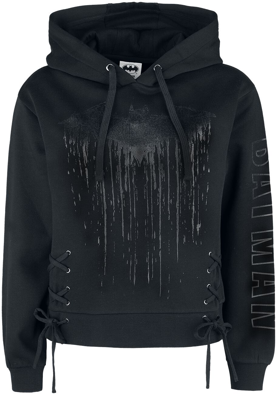 Batman Gotham Kapuzenpullover schwarz Batman Gotham Kapuzenpullover schwarz