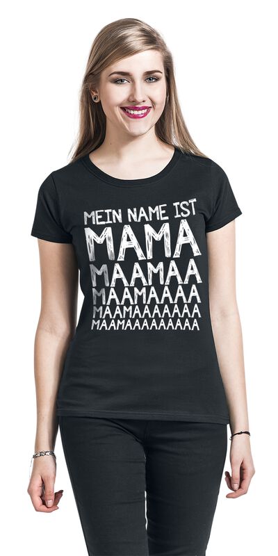 Große Größen Frauen Familie und Freunde - Mein Name ist Mama | Familie & Freunde T-Shirt
