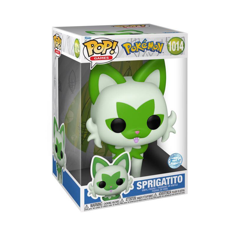 Pokémon – Sprigatito – Felori (Jumbo Pop!) Vinyl Figur 1014 – Funko Pop! Figur – Funko Shop Deutschland Pokémon – Sprigatito – Felori (Jumbo Pop!) Vinyl Figur 1014 – Funko Pop! Figur – Funko Shop Deutschland