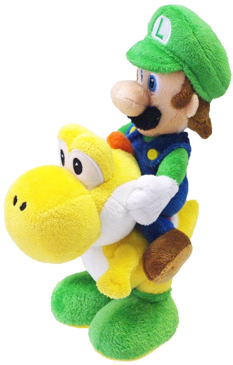 Super Mario Luigi & Yoshi Stuffed Figurine multicolor - Image 1