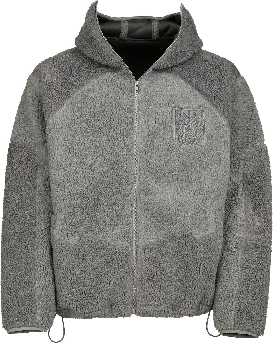 4262557540040 - Colossal Titan Übergangsjacke grau in XXL