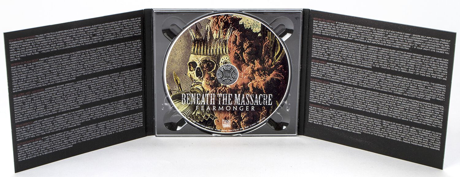 Image of Beneath The Massacre Fearmonger CD Standard