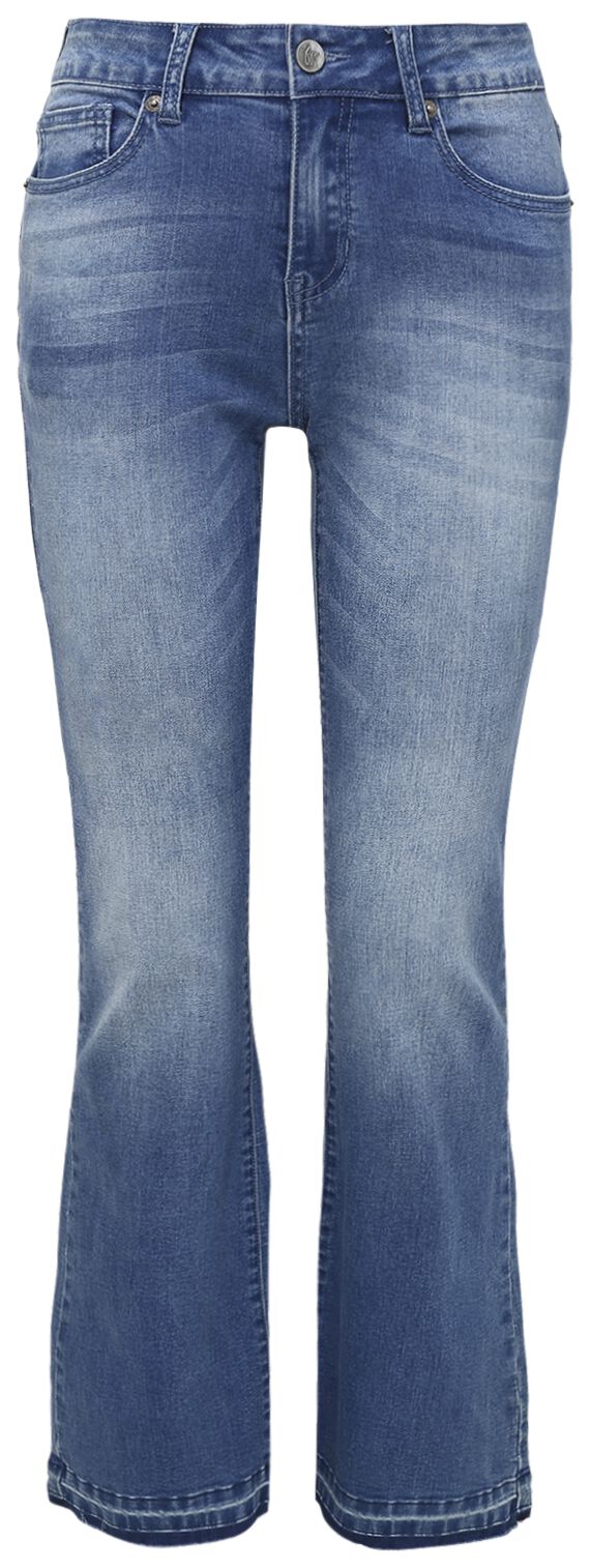 Image of Jeans di Forplay - Bootsie - W27L32 a W29L34 - Donna - blu