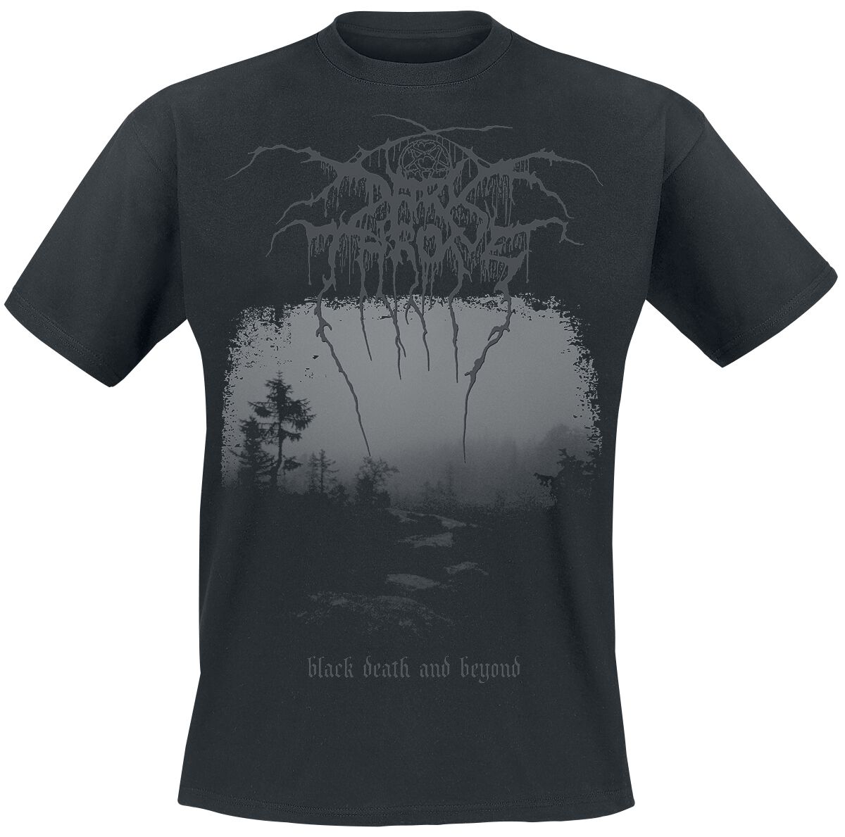 Darkthrone T-Shirt - Black death and beyond - S bis XL - für Männer - Größe M - schwarz  - Lizenziertes Merchandise!