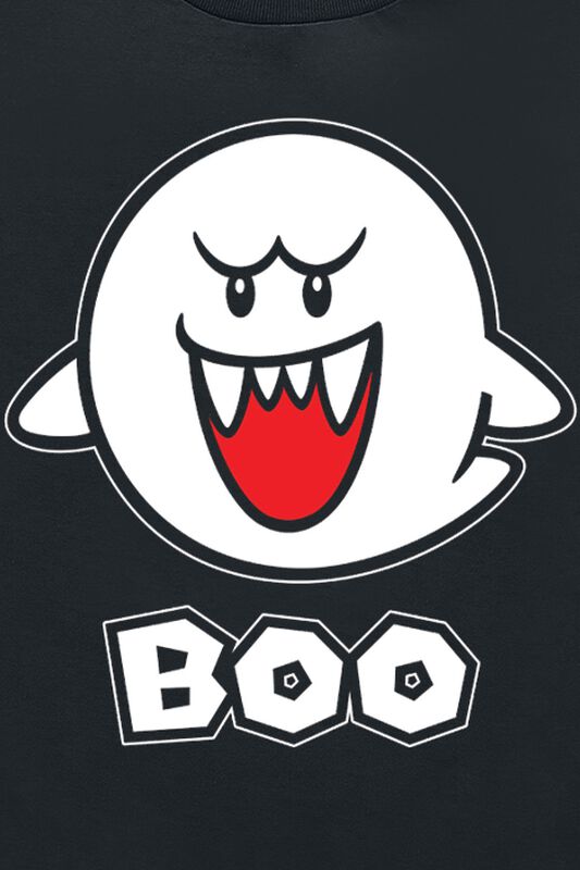 Kinder Mädchen Kids - Boo | Super Mario T-Shirt