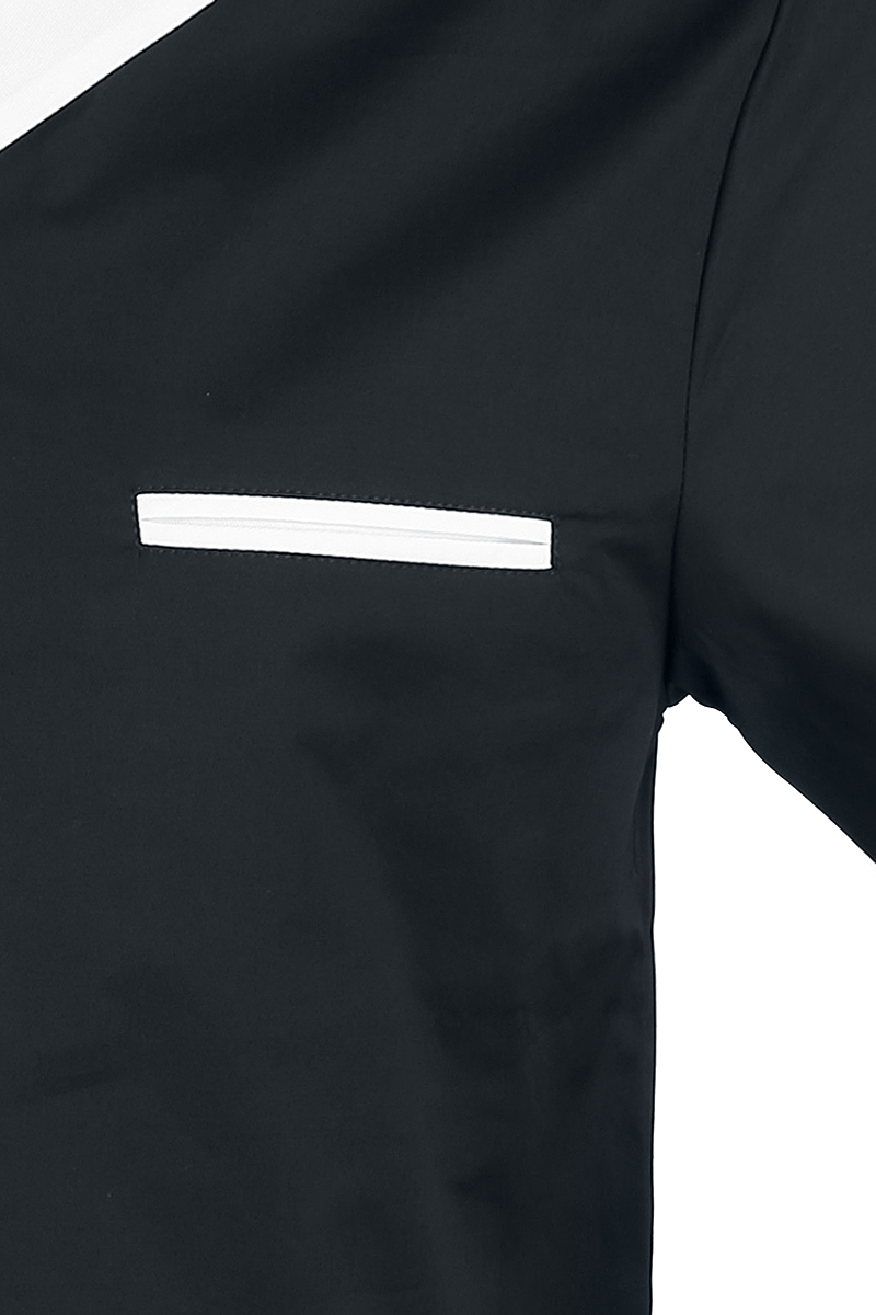 Chet Rock Donnie Bowling Shirt Kurzarmhemd schwarz