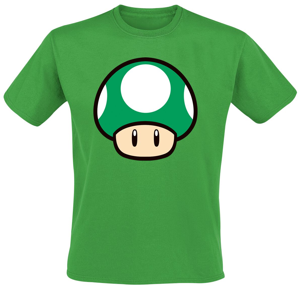 Image of T-Shirt Gaming di Super Mario - Mushroom - S a L - Uomo - verde