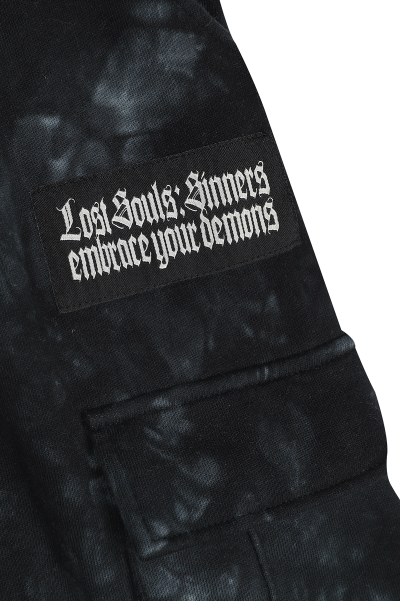 4068143321853 - Lost Souls Sweatpants Trainingshose grau in XL