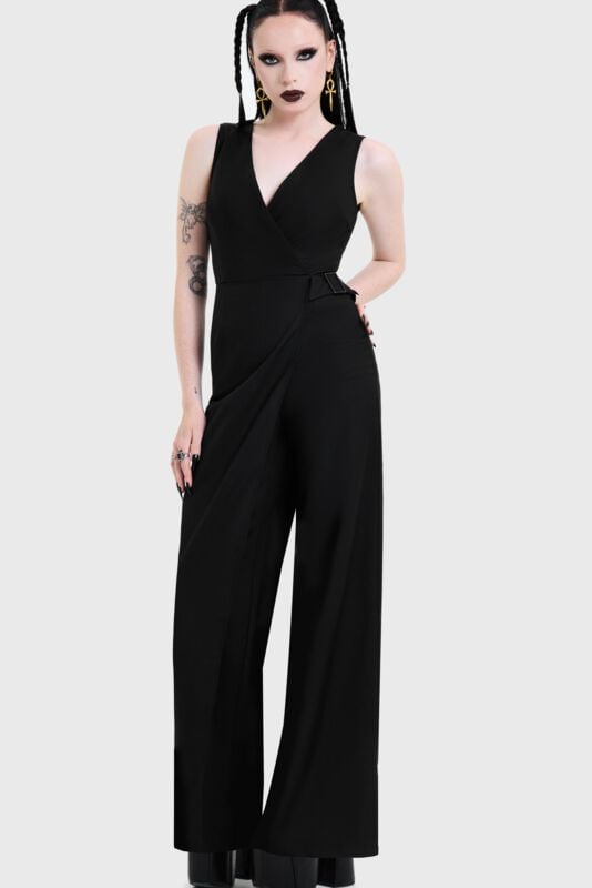 KIHILIST by KILLSTAR WITCHMARKED TAILORED JUMPSUIT Jumpsuit schwarz in 3XL