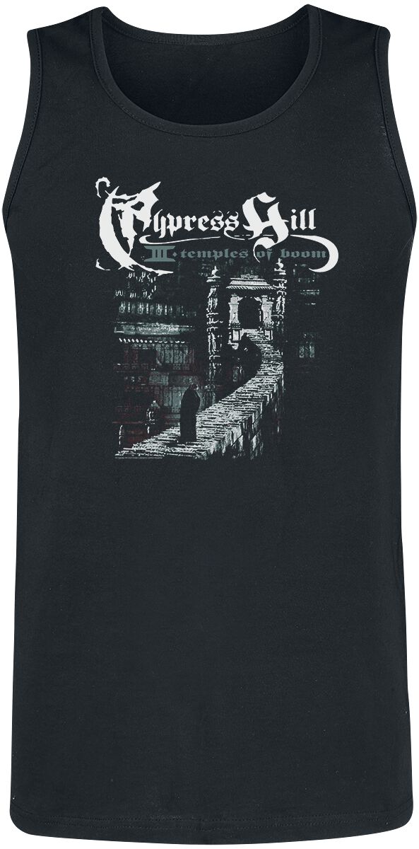 Levně Cypress Hill Temple Of Bloom Tank top černá