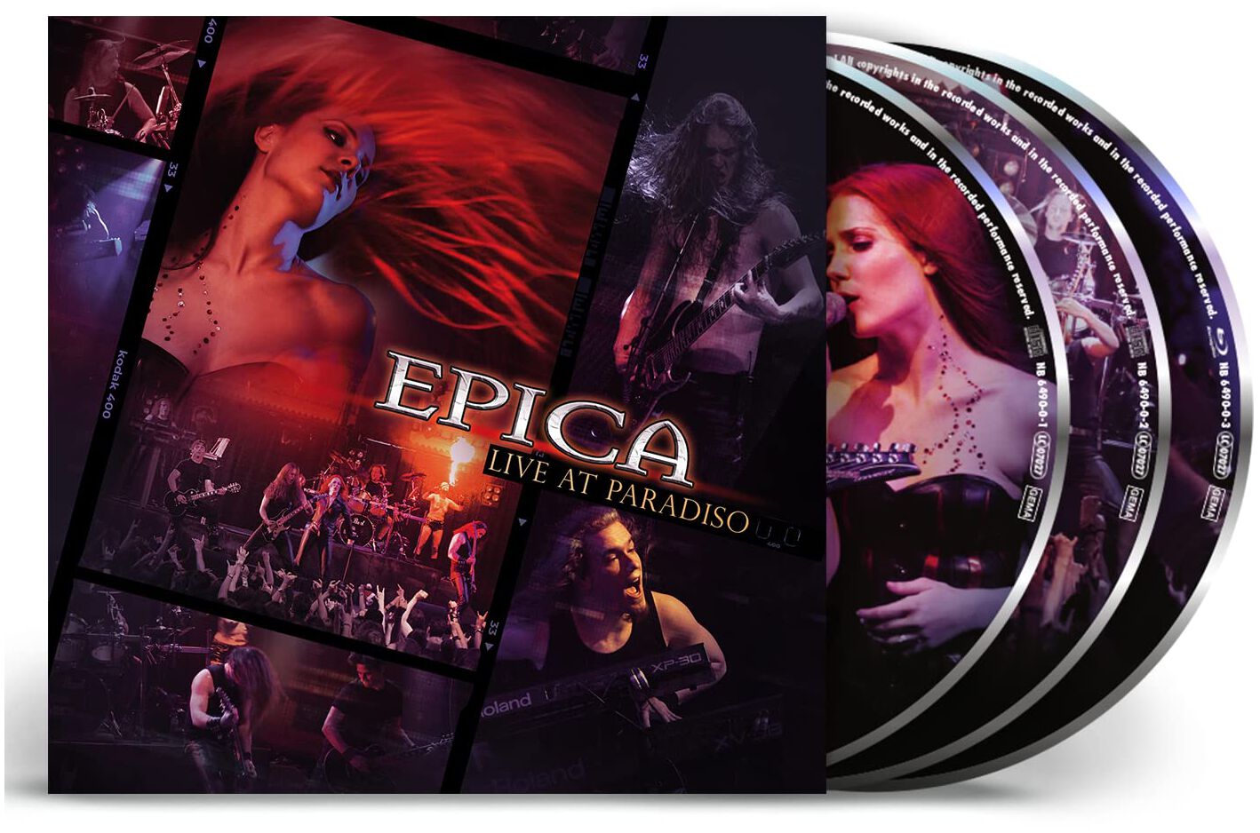 Epica Live at Paradiso CD multicolor