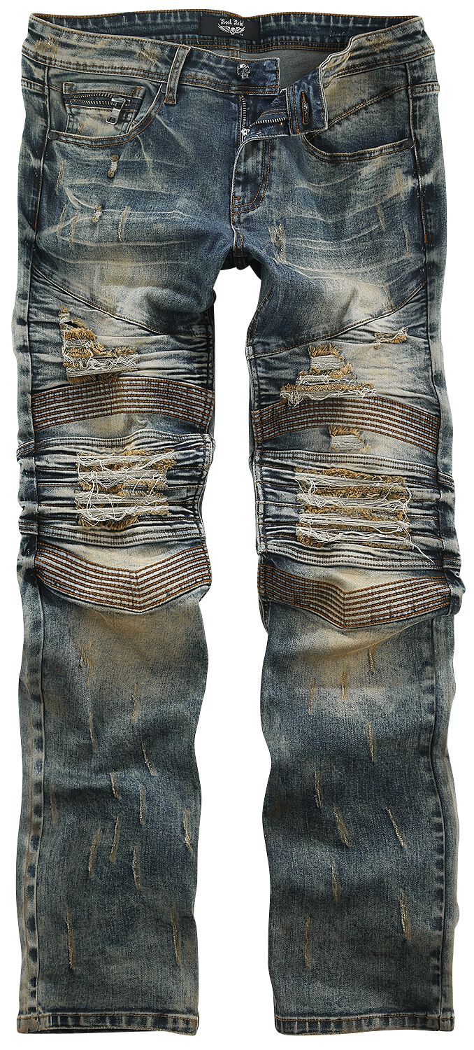 Image of Jeans di Rock Rebel by EMP - Pete - W31L32 a W33L34 - Uomo - blu