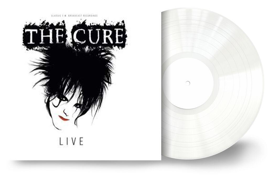 The Cure Live LP weiß The Cure Live LP weiß