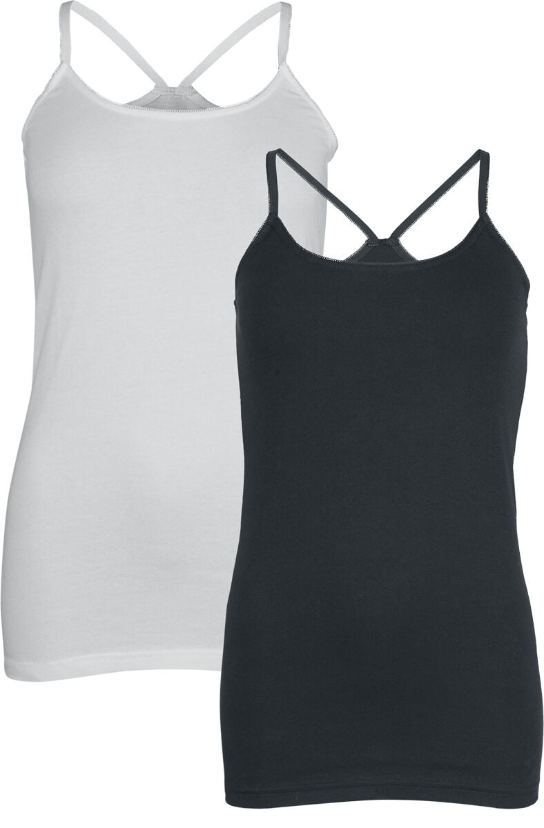 RED by EMP Top black white