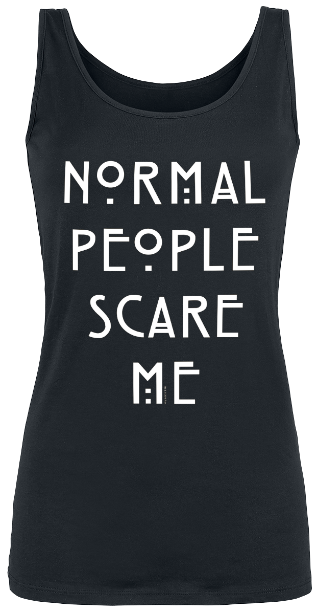 American Horror Story - Normal People Scare Me - Girls Top - black image