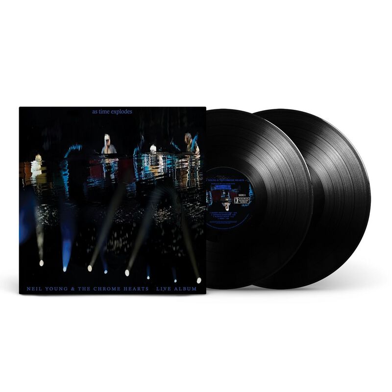 LP  di Neil Young & the Chrome Hearts - As Time explodes: Live Album - Non Specificato - standard