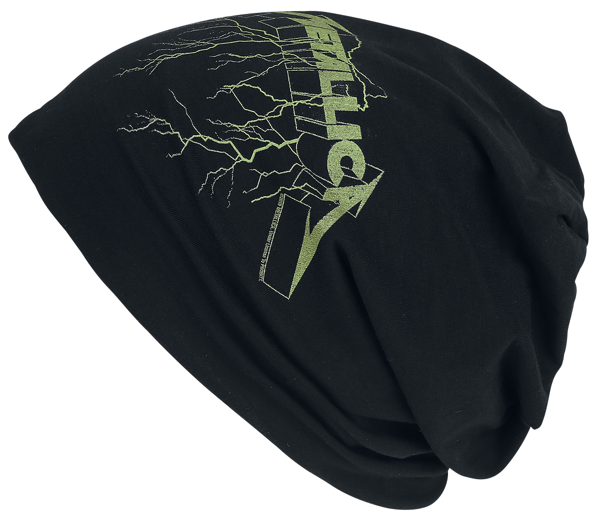 🏷️ Bonnet  de Metallica - Éclairs - Bonnet Léger - e