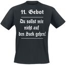 11. Gebot, Sprüche, T-Shirt