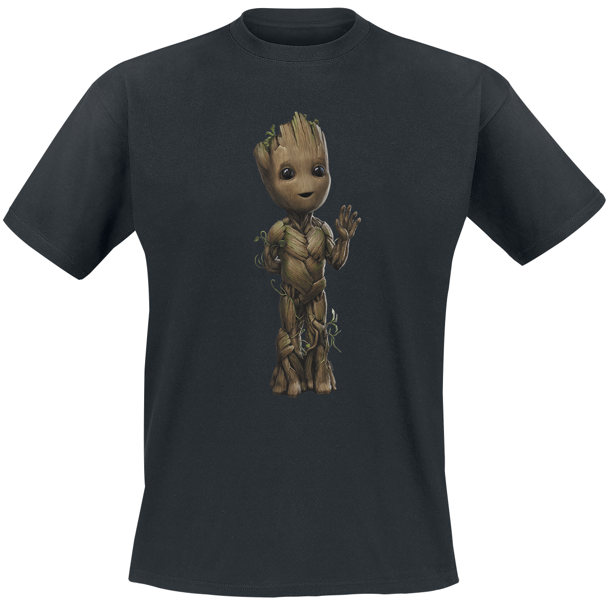 Guardians Of The Galaxy - I Am Groot - Wave Pose - T-Shirt - schwarz
