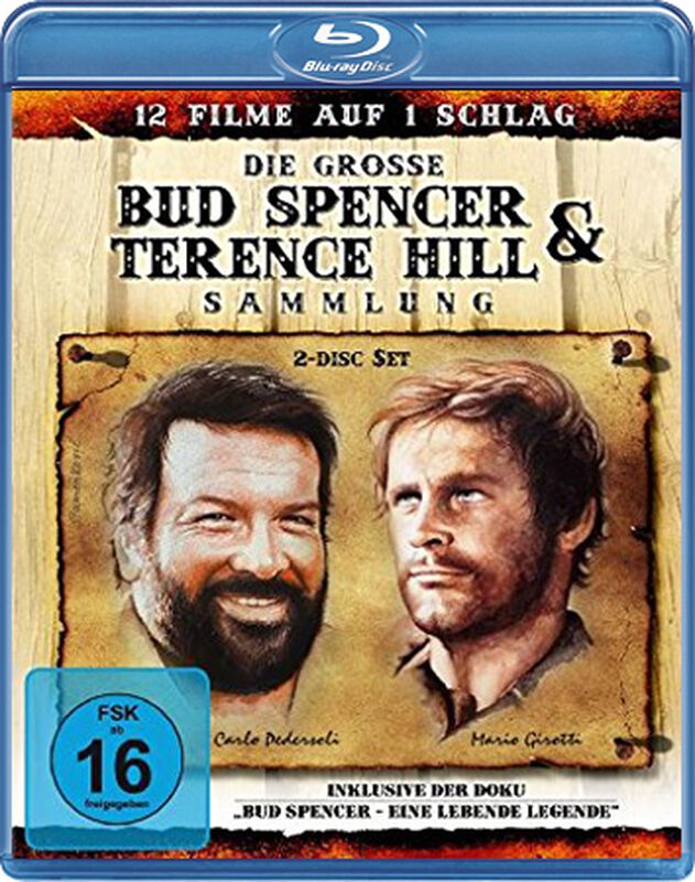 Die große Bud Spencer & Terence Hill Blu-ray Sammlung - New Edition, Bud  Spencer & Terence Hill Blu-Ray