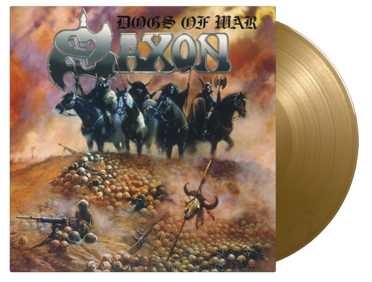 Killing ground von Saxon - LP (Coloured, Limited Edition, Re-Release, Standard)