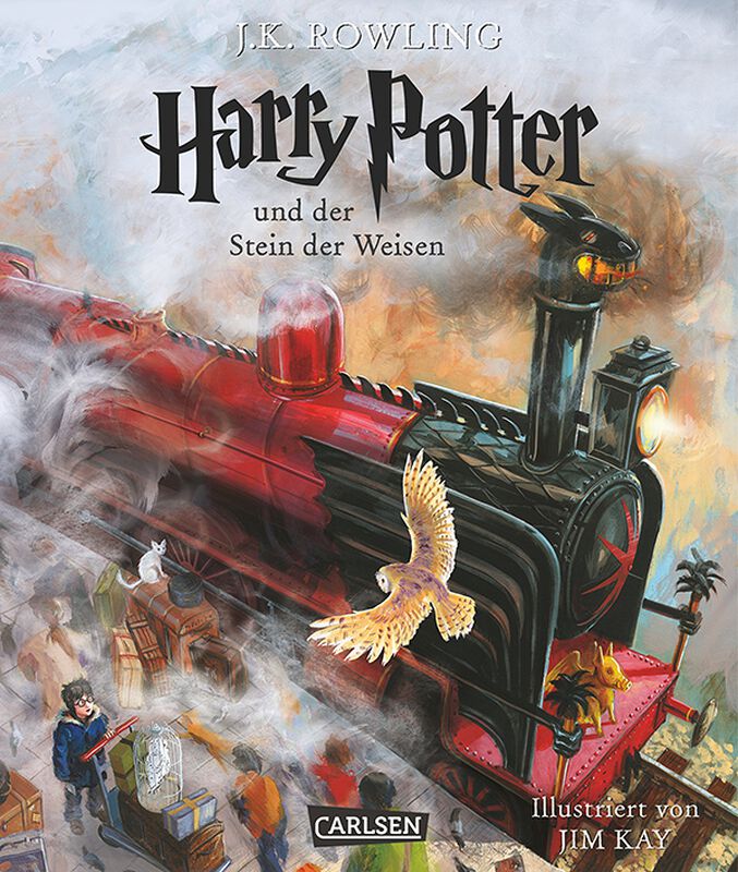Band 1: Harry Potter und der Stein der Weisen (vierfarbig illustrierte Schmuckausgabe)