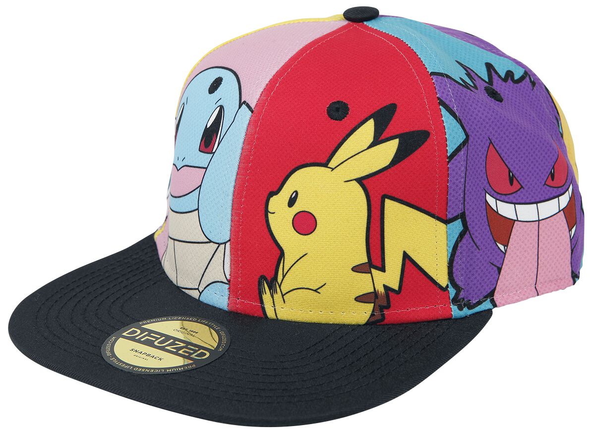 Image of Cappello Gaming di Pokémon - Characters - Unisex - multicolore