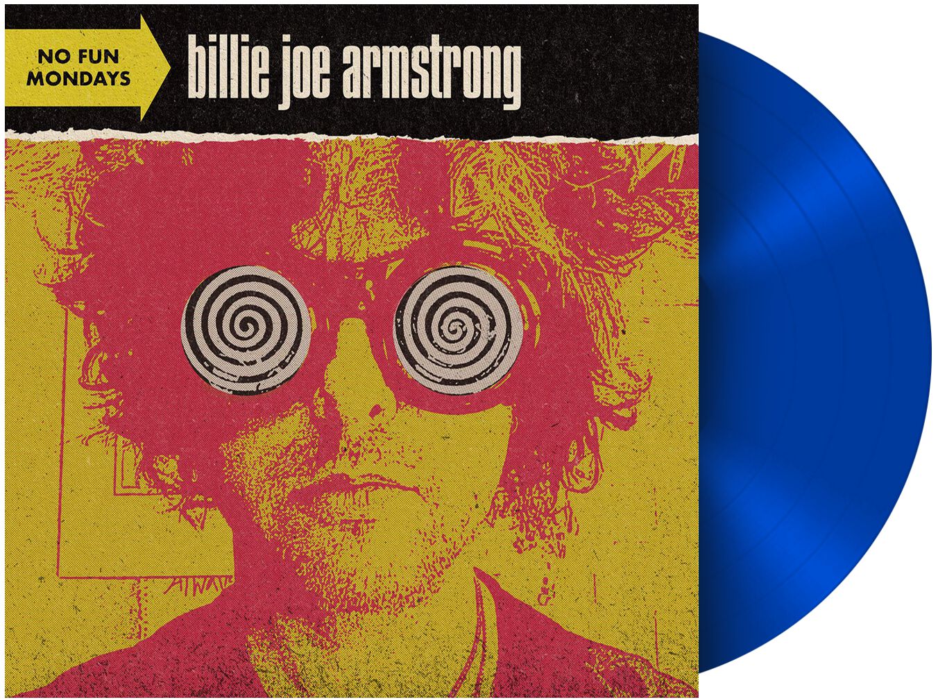 Image of Billie Joe Armstrong No fun mondays LP blau