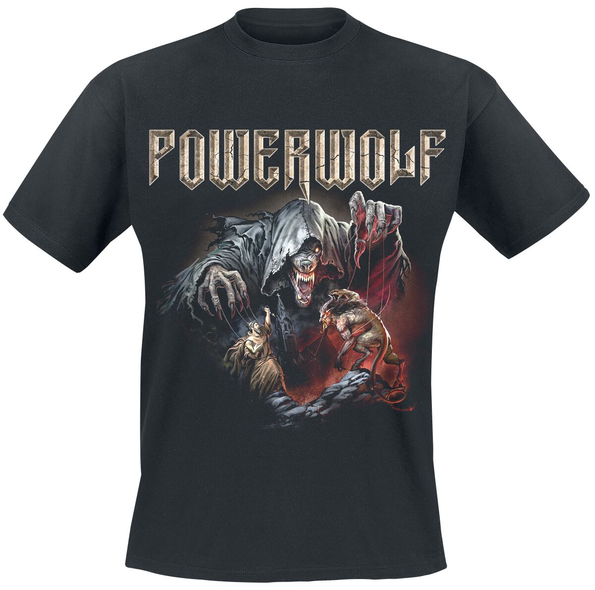Image of Powerwolf The Sacrament Of Sin T-Shirt schwarz