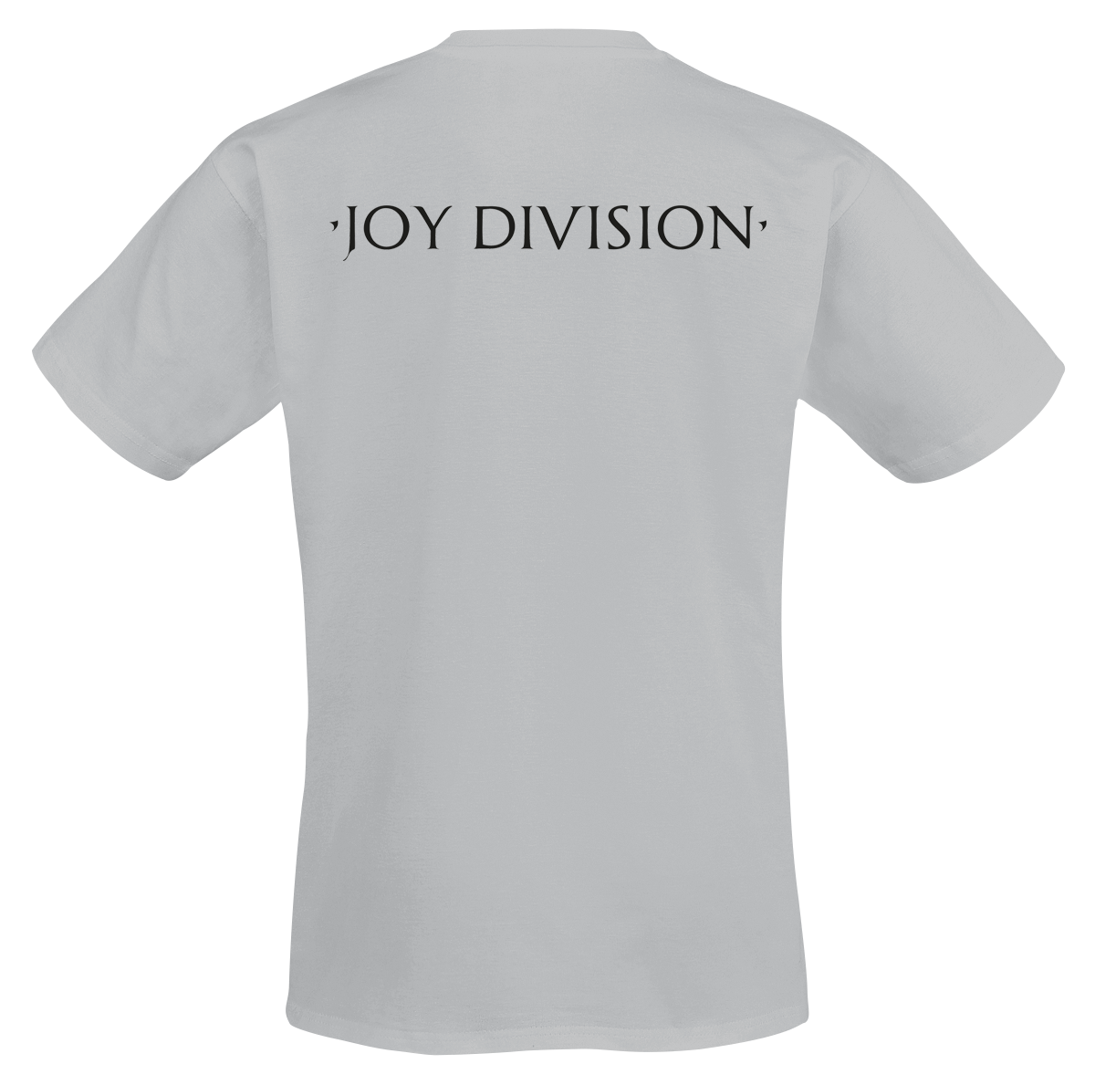 Joy Division T-Shirt - Love Will Tear Us Apart Text (A) - S bis XL - für Männer - Größe S - grau meliert  - Lizenziertes Merchandise!