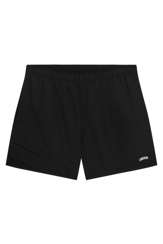 Unfair Athletics  Swim Shorts - Curved Coin Pocket Shorts - for Men - black