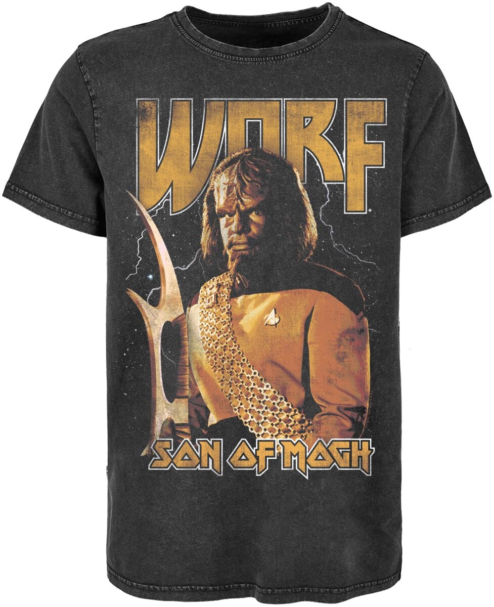 Star Trek - The Next Generation Worf Son of Mogh T-Shirt schwarz in L