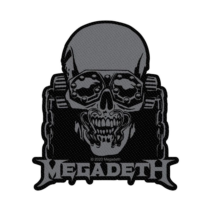Patch  de Megadeth - Vic Rattlehead Cut Out - pour Indifférent - multicolore