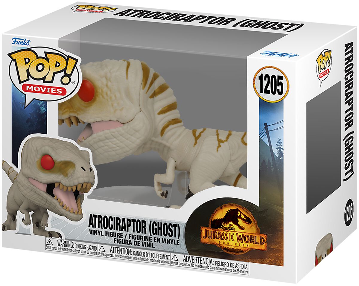 Jurassic Park Jurassic World – Altrociraptor (Ghost) Vinyl Figur 1205 Funko Pop! multicolor