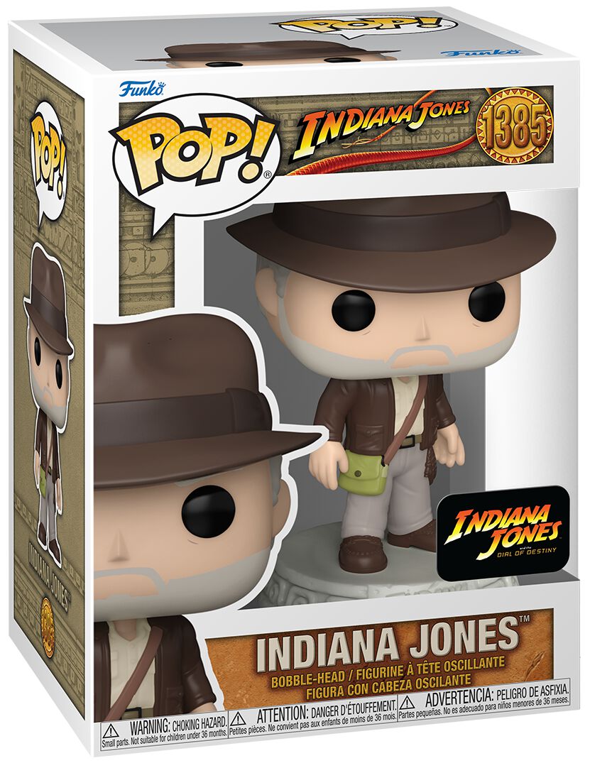 Image of Indiana Jones - Indiana Jones and the Dial of Destiny - Indiana Jones Vinyl Figure 1385 - Funko Pop! - Funko Shop Europe